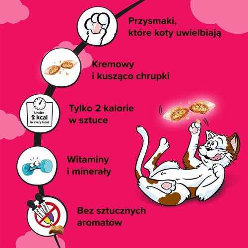 Dreamies z Wyśmienitą Wołowiną 6x 60g - Dreamies