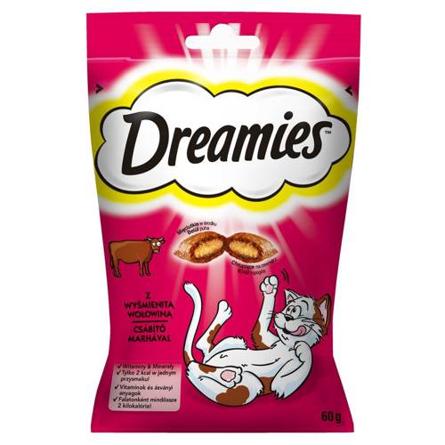 Dreamies z Wyśmienitą Wołowiną 6x 60g - Dreamies