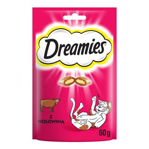 Dreamies z Wyśmienitą Wołowiną 6x 60g - Dreamies