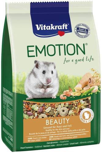 Vitakraft Emotion Beauty karma dla chomików karłowatych 300g