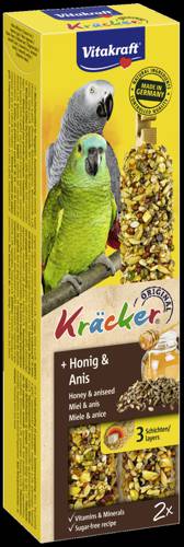 Vitakraft Kracker 2 szt. miód i anyż dla dużych papug