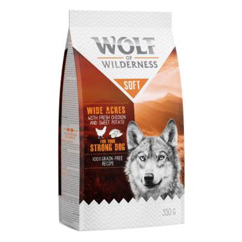 Wolf of Wilderness „Soft – Wide Acres”, kurczak 350 g - Wolf Of Wilderness
