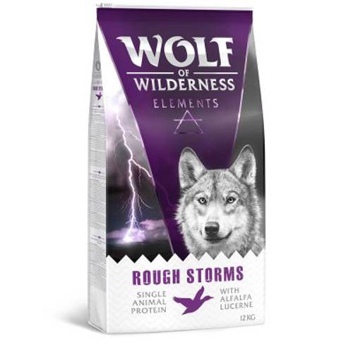 Wolf of Wilderness „Rough Storms”, kaczka 1 kg - Wolf Of Wilderness