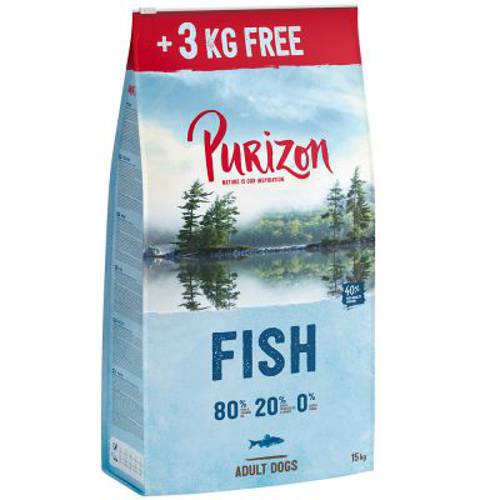 Purizon Adult, ryba, bez zbóż 4 x 1 kg - Purizon