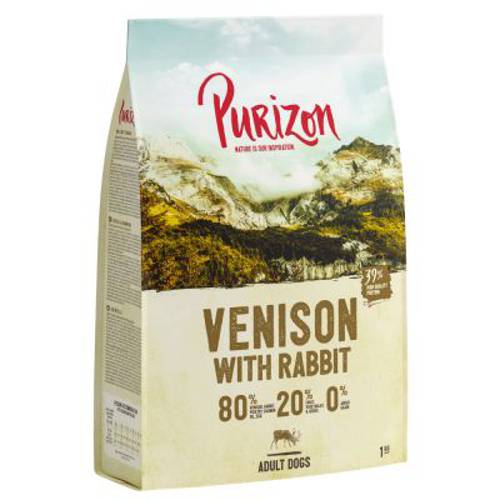 Purizon Adult, dziczyzna i królik, bez zbóż 1 kg - Purizon