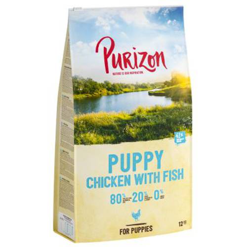 PEŁNOWARTOŚCIOWA RECEPTURA: Purizon Puppy, kurczak i ryba, bez zbóż 1 kg - Purizon