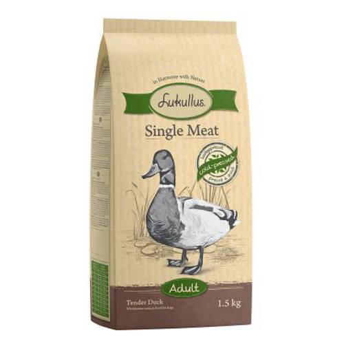 Lukullus Single Meat, delikatna kaczka 1,5 kg - Lukullus Karma