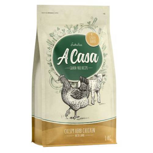 Lukullus A Casa chrupiący kurczak z ziołami 10 kg - Lukullus Karma