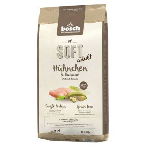 bosch HPC Soft Kurczak & banan 2 x 12,5 kg - Bosch