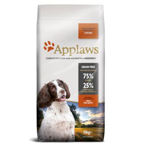 Applaws Adult Small & Medium Breed, kurczak 2 x 7,5 kg - Applaws