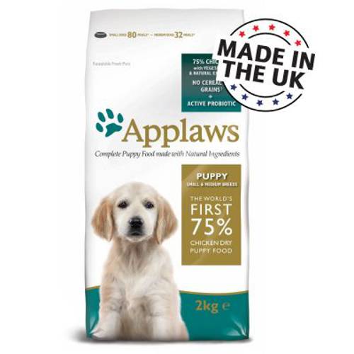 Applaws Puppy Small & Medium Breed, kurczak 2 x 7,5 kg - Applaws