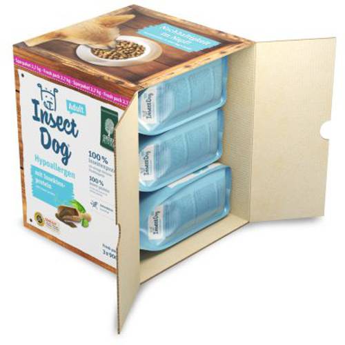 Green Petfood InsectDog, karma hipoalergiczna 2 x 10 kg - Green Petfood Karma