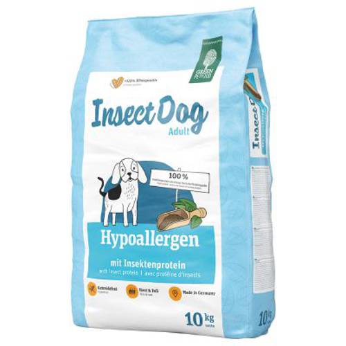 Green Petfood InsectDog, karma hipoalergiczna 2 x 10 kg - Green Petfood Karma