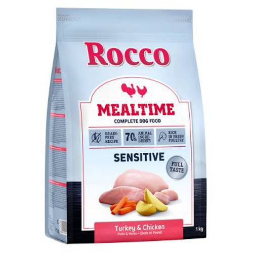 Rocco Mealtime Sensitive, indyk i kurczak 1 kg - Rocco