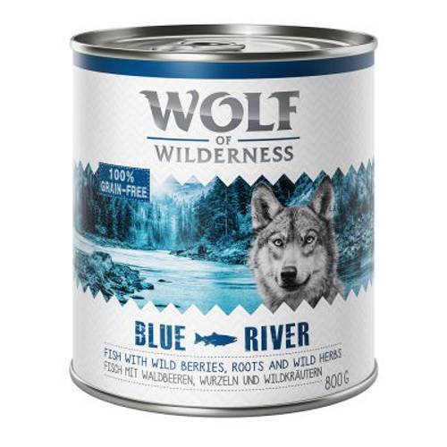 Wolf of Wilderness Adult, 6 x 800 g Green Fields, jagnięcina - Wolf Of Wilderness
