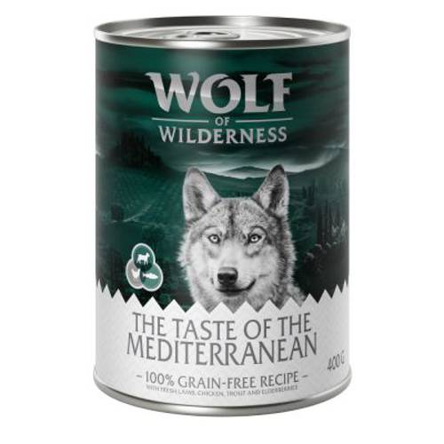 Wolf of Wilderness „The Taste Of", 6 x 400 g The Taste Of Canada - wołowina, indyk, dorsz - Wolf Of Wilderness