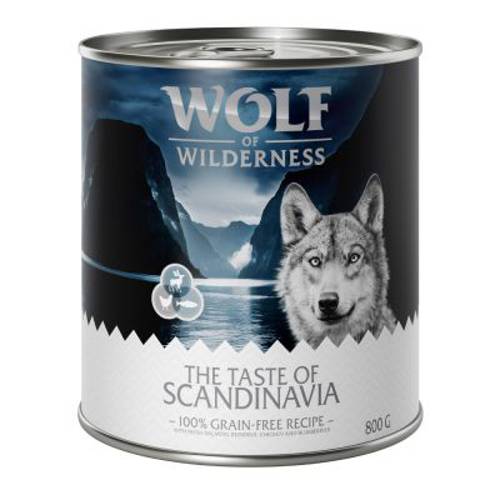 Wolf of Wilderness „The Taste Of", 6 x 800 g The Taste of Savanna - indyk, wołowina, kozina - Wolf Of Wilderness