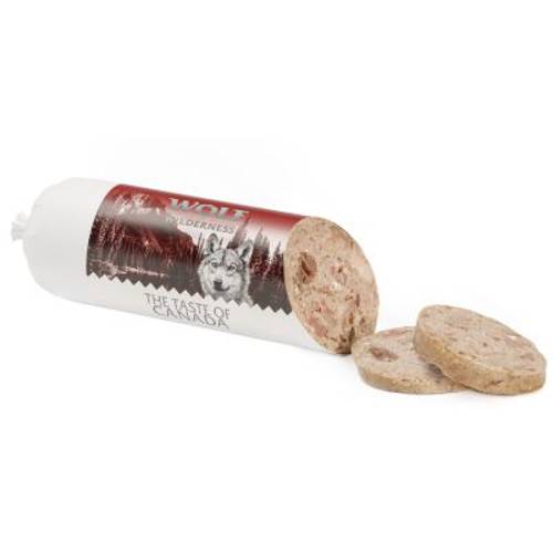 Pakiet próbny Wolf of Wilderness, kiełbaski, 6 x 400 g Green Fields, jagnięcina - Wolf Of Wilderness