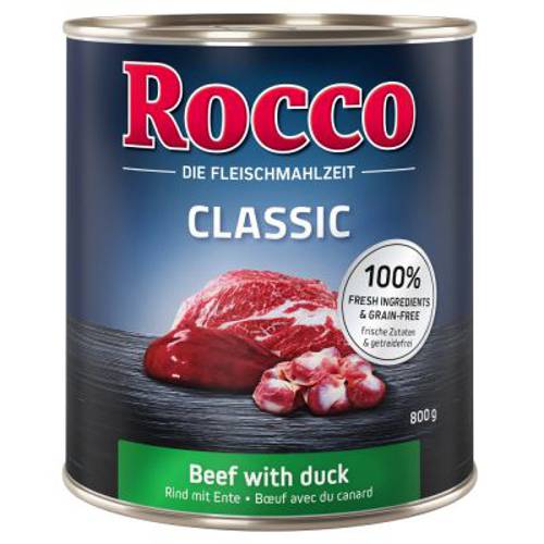 Rocco Classic, 6 x 800 g Czysta wołowina - Rocco