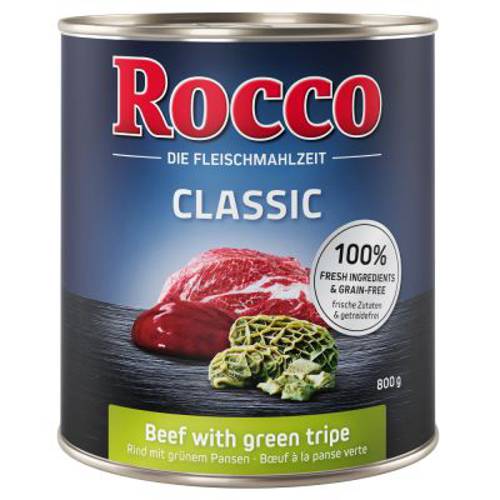 Rocco Classic, 6 x 800 g Czysta wołowina - Rocco