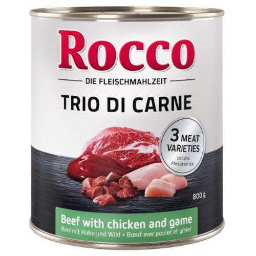 Rocco Classic Trio di Carne edycja specjalna Pakiet mieszany, 6 x 800 g - Rocco