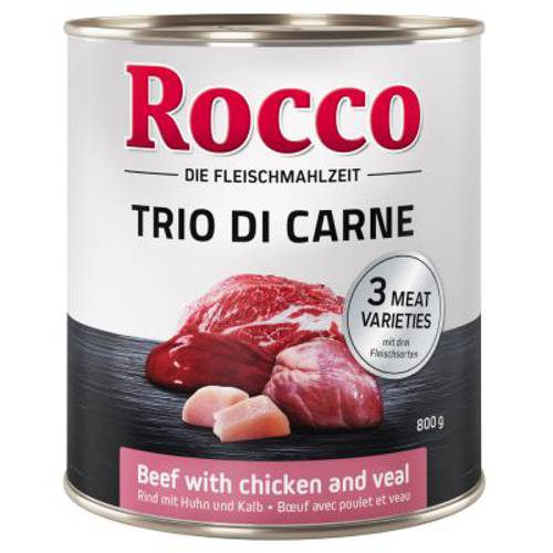 Rocco Classic Trio di Carne edycja specjalna Pakiet mieszany, 6 x 800 g - Rocco