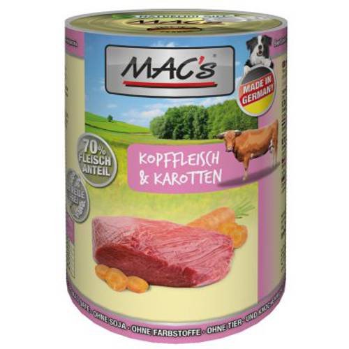 MAC's Adult, 6 x 400 g Kurczak i żurawina - Mac S