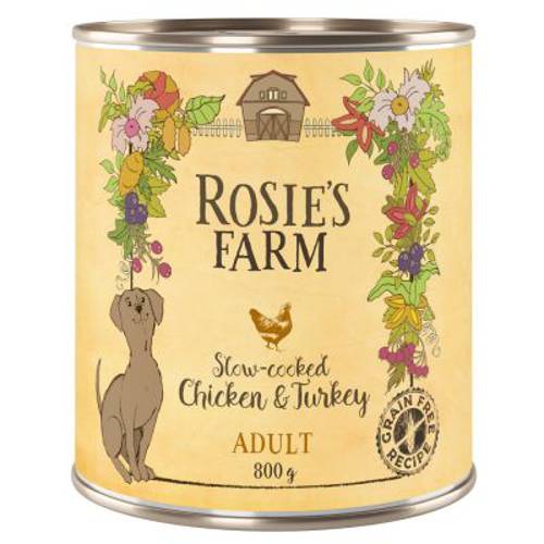 Rosie's Farm Adult, 6 x 800 g  Jagnięcina - Rosies Farm