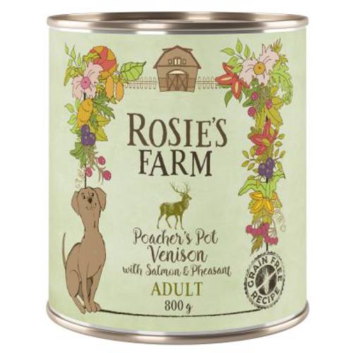 Rosie's Farm Adult, 6 x 800 g  Jagnięcina - Rosies Farm