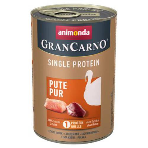Megapakiet Animonda GranCarno Adult Single Protein, 24 x 400 g Kurczak - Animonda