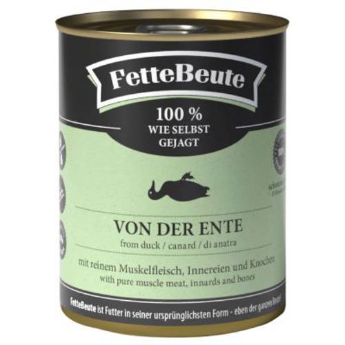 FetteBeute 12 x 800 g Kaczka - Fettebeute