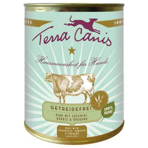 Terra Canis bez zbóż, 6 x 800 g Dziczyzna z burakiem, kasztanem jadalnym i nasionami chia - Terra Canis