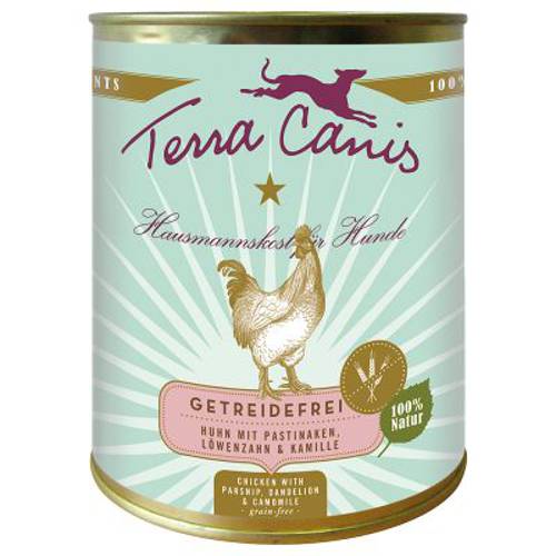Terra Canis bez zbóż, 6 x 800 g Dziczyzna z burakiem, kasztanem jadalnym i nasionami chia - Terra Canis