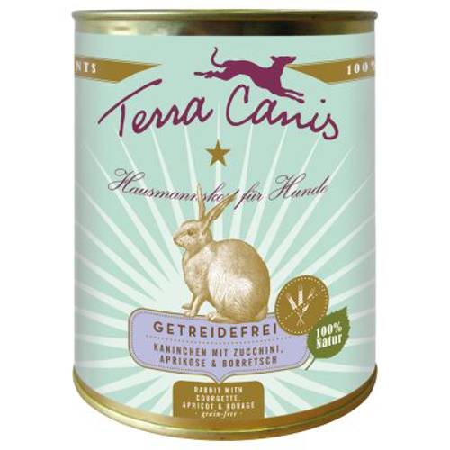 Terra Canis bez zbóż, 6 x 800 g Dziczyzna z burakiem, kasztanem jadalnym i nasionami chia - Terra Canis