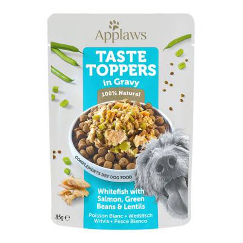 ApplawsTaste Toppers w sosie, 12 x 85 g Jagnięcina, marchew, cukinia i ciecierzyca - Applaws