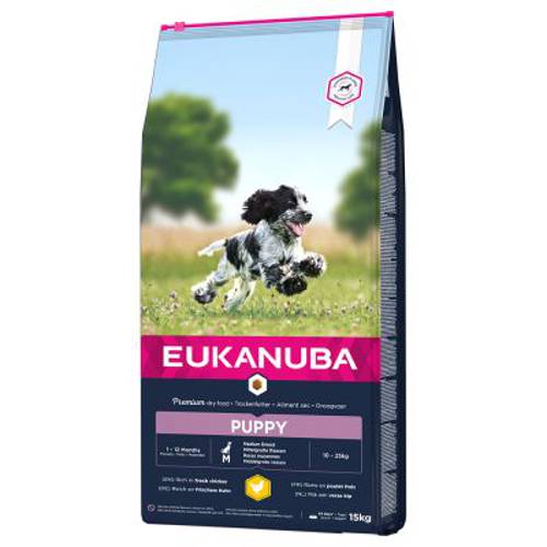 Eukanuba Growing Puppy Medium Breed, kurczak 3 kg - Eukanuba