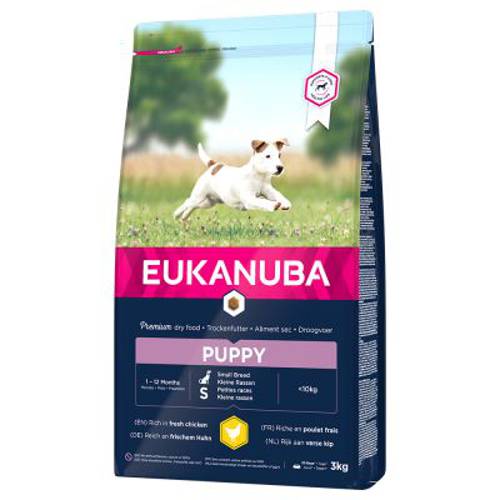Eukanuba Growing Puppy Small Breed, kurczak 2 x 3 kg - Eukanuba