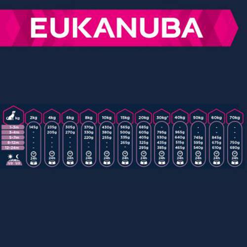 Eukanuba Puppy Large & Giant Breed, jagnięcina i ryż 2 x 12 kg -