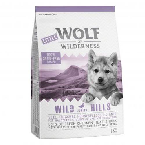 Little Wolf of Wilderness Junior Wild Hills 2 x 12 kg - Wolf Of Wilderness