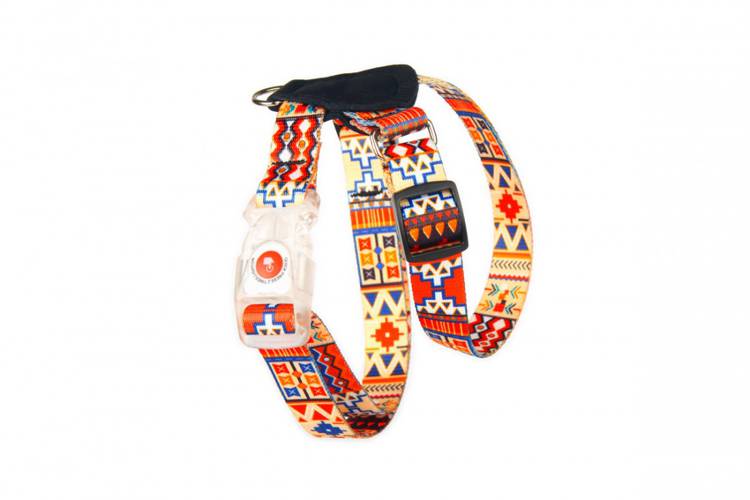 Szelki ze skórą - Boho 0772 20MM 36-60CM - matteo-company