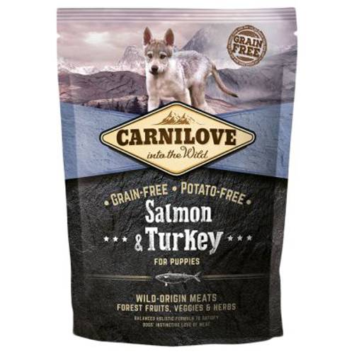 Carnilove Puppy, łosoś i indyk 12 kg - Carnilove