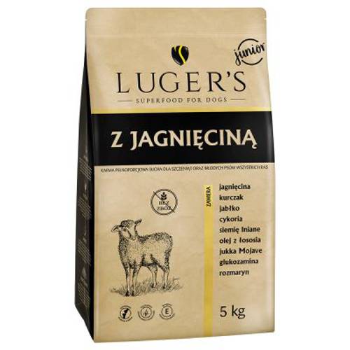 Luger's Junior, jagnięcina 5 kg - Lugers