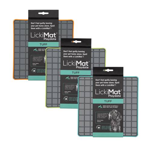 Mata LickiMat® PLAYDATE DELUXE / TUFF czerwona - LickiMat®