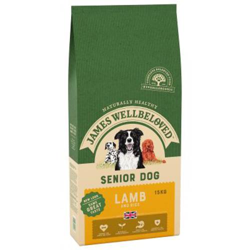 James Wellbeloved Senior, jagnięcina i ryż 2 x 15 kg - James Wellbeloved Karma