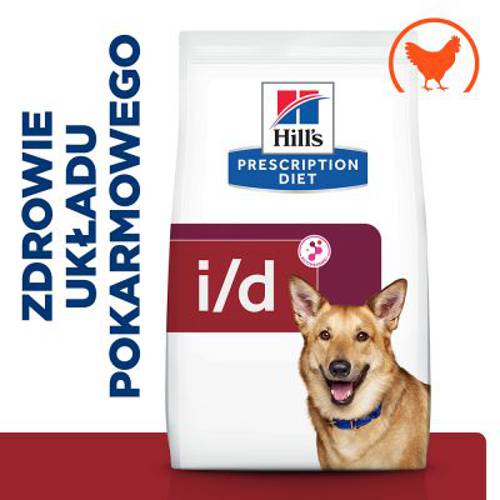 Hill's Prescription Diet i/d Digestive Care, kurczak 4 kg - Hills Prescription Diet