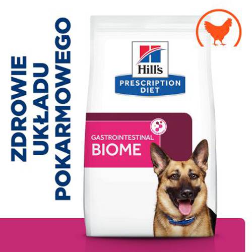Hill's Prescription Diet Canine Gastrointestinal Biome, kurczak 10 kg - Hills Prescription Diet
