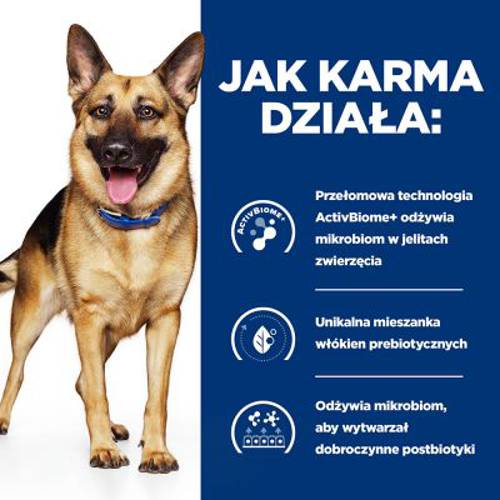 Hill's Prescription Diet Canine Gastrointestinal Biome, kurczak 10 kg - Hills Prescription Diet