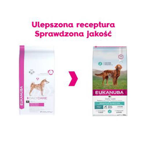 Eukanuba Daily Care Adult Sensitive Digestion 12 kg - Eukanuba
