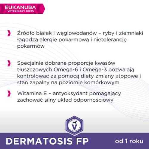 Eukanuba VETERINARY DIETS Dermatosis 2 x 12 kg - Eukanuba Veterinary Diets