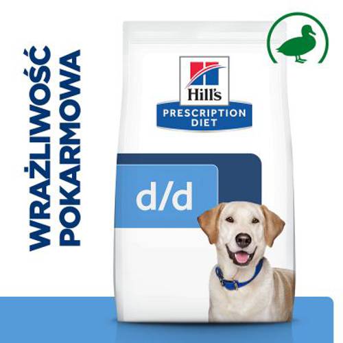 Hill's Prescription Diet d/d Food Sensitivities, kaczka i ryż 2 x 12 kg - Hills Prescription Diet
